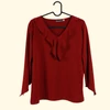 Kép 2/3 - Diplomat, bordó színű, hosszú ujjú női felső, L méret