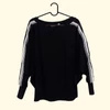 Kép 2/3 - Dqmane, fekete színű, hosszú ujjú női felső, S méret