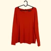 Kép 2/3 - Amisu, piros színű, hosszú ujjú női felső, XS méret