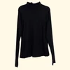 Kép 2/3 - Fekete színű, hosszú ujjú női felső, M méret