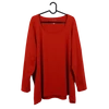 Kép 2/3 - M&Mode, piros színű, hosszú ujjú női felső, 3XL méret