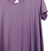 Kép 2/2 - H.D. Smart, lila színű, rövid ujjú női felső, XL méret
