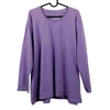Kép 2/3 - Ginalaura, lila színű, hosszú ujjú női felső, 2XL méret