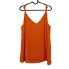 Kép 2/3 - George, narancsvörös színű, ujjatlan női felső, L méret