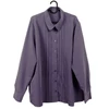 Kép 2/3 - Lila színű, hosszú ujjú női felső, 2XL méret