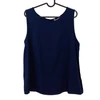 Kép 2/3 - Pebble Bay, sötétkék színű, ujjatlan női felső, L méret