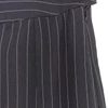 Kép 2/3 - Csíkos, oldalán cipzáras, hosszú női szoknya