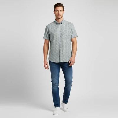 Virágmintás férfi ing