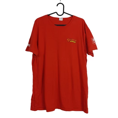 Elől-hátul mintás férfi póló (használt minőségű!)