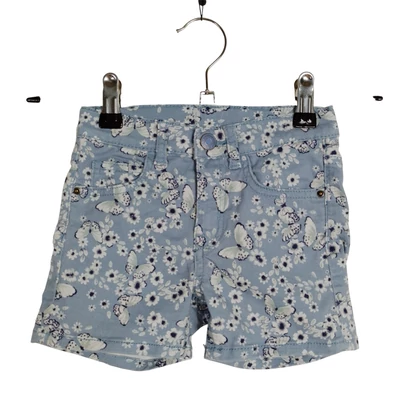 Mintás kislány farmer rövidnadrág