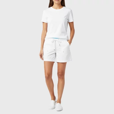 Derekán megkötős női rövidnadrág