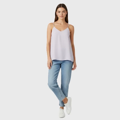 Spagettipántos, áttetsző anyagú női felső