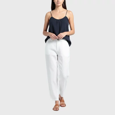 Sötétkék, bélelt női felső