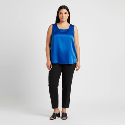 Fényes anyagú női felső