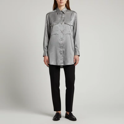 Tru Blouse, mintás, hosszú ujjú női felső, M méret