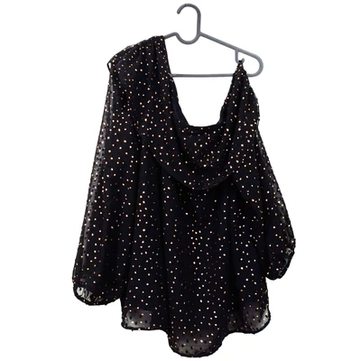 George, mintás, hosszú ujjú női felső, 2XL méret