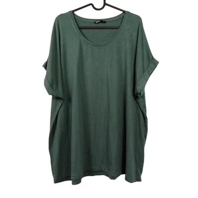 Only, szürkészöld színű, rövid ujjú női felső, 2XL méret (használt minőségű!)