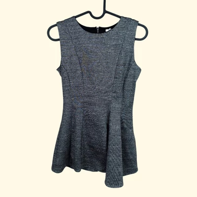H&M, szürke színű, ujjatlan női felső, XS méret