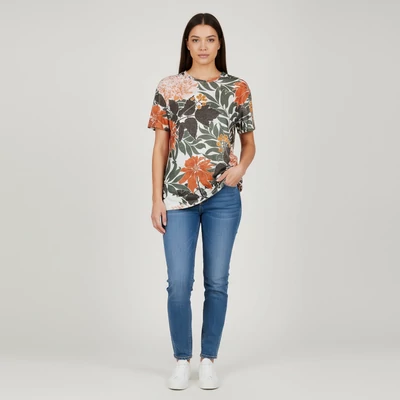 Virágmintás női felső