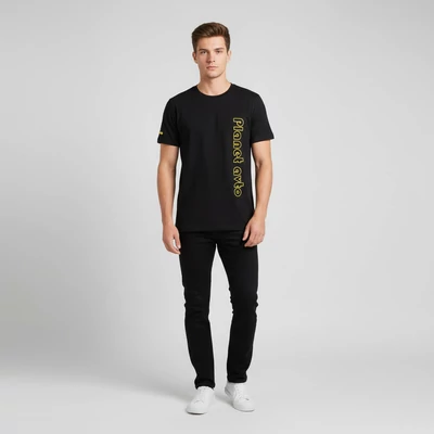 Elején mintás férfi felső