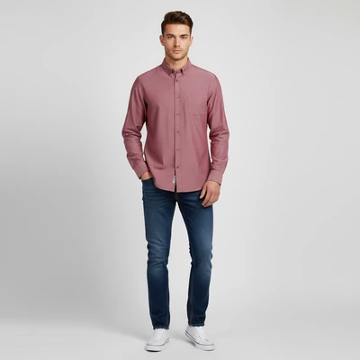 Legombolható gallérú férfi ing