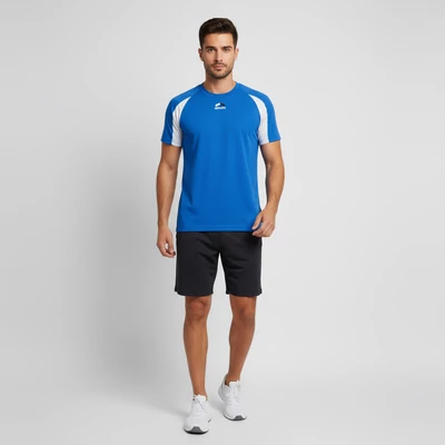 Elején mintás férfi póló