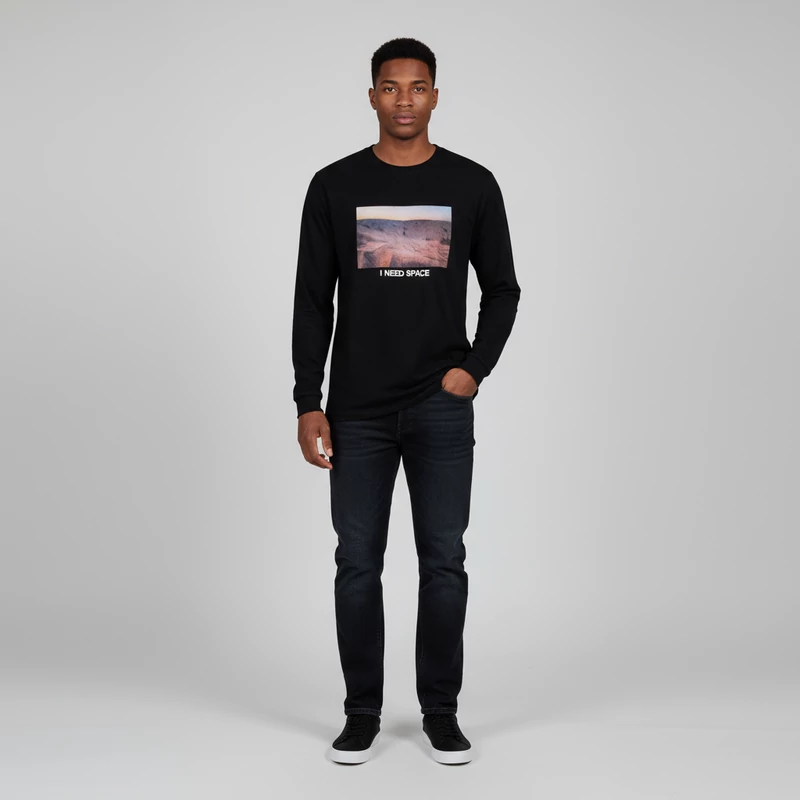 Boohoo, mintás férfi póló, S méret