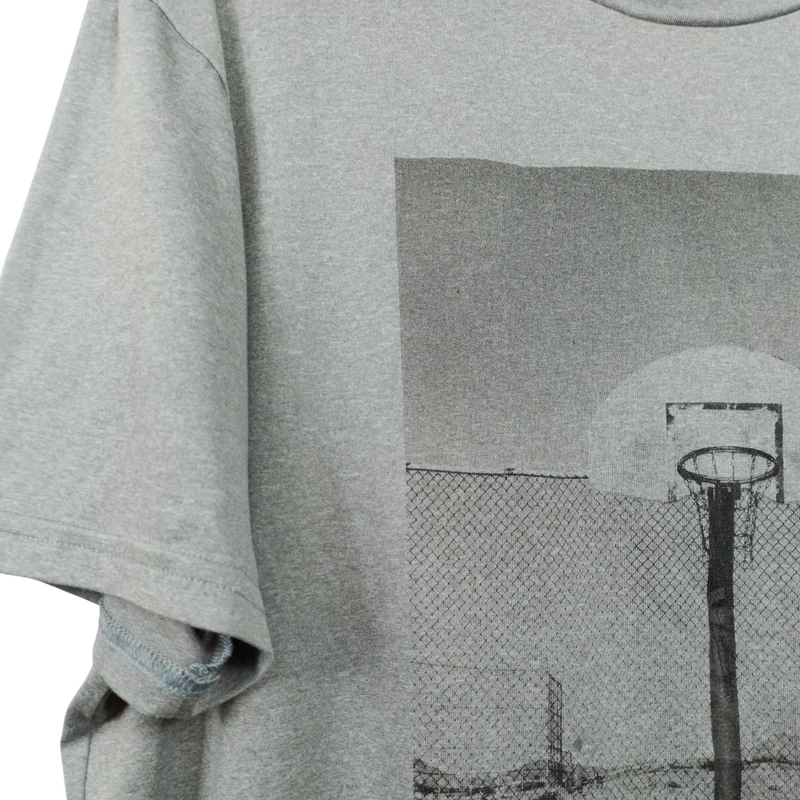 Decathlon, mintás, rövid ujjú férfi felső, L méret