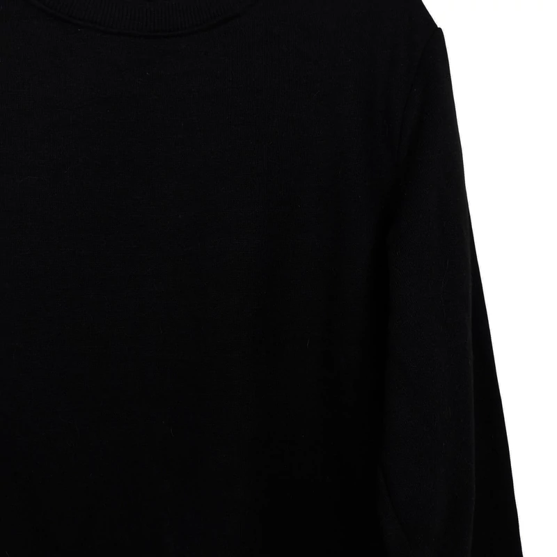 Boohoo, fekete színű, hosszú ujjú férfi felső, M méret