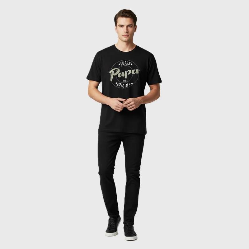 United Labels, mintás, rövid ujjú férfi felső, XL méret