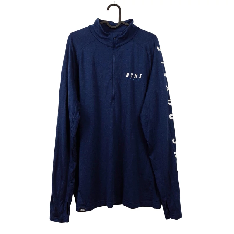 Mons Royal, mintás, hosszú ujjú férfi felső, XL méret