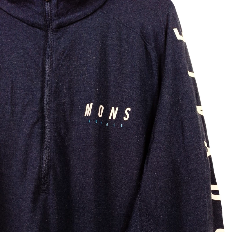 Mons Royal, mintás, hosszú ujjú férfi felső, XL méret