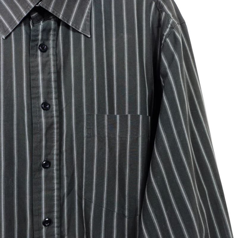 Kingfield, mintás, hosszú ujjú férfi felső, 2XL méret