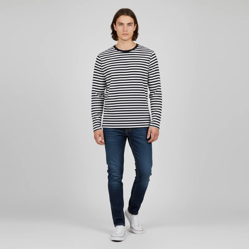 H&M, mintás, hosszú ujjú férfi felső, L méret