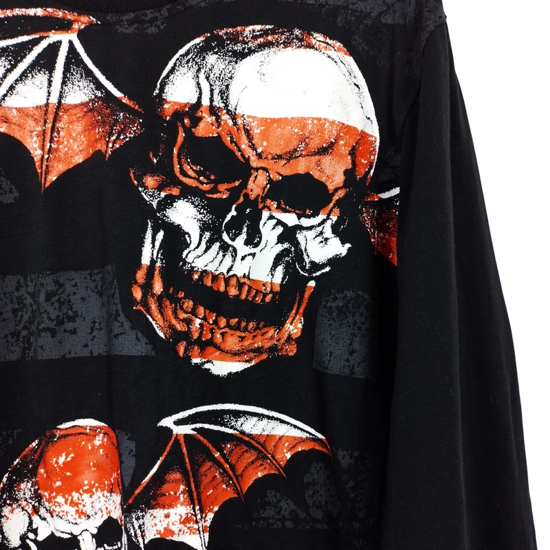 Fishbone, mintás, hosszú ujjú férfi felső, M méret