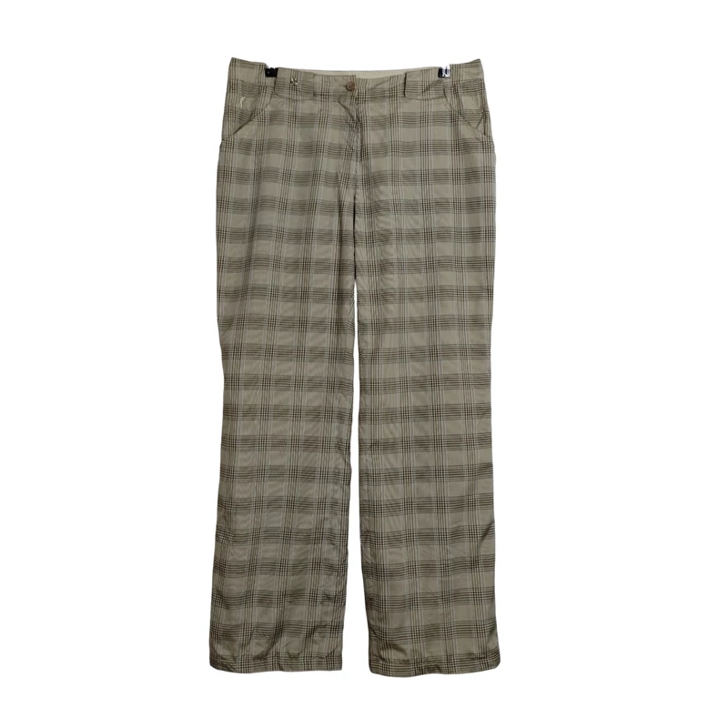 Kockás, bélelt férfi nadrág