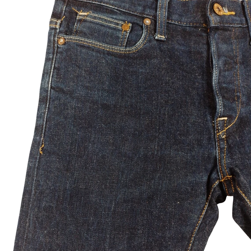 Elől-hátul zsebes női farmernadrág