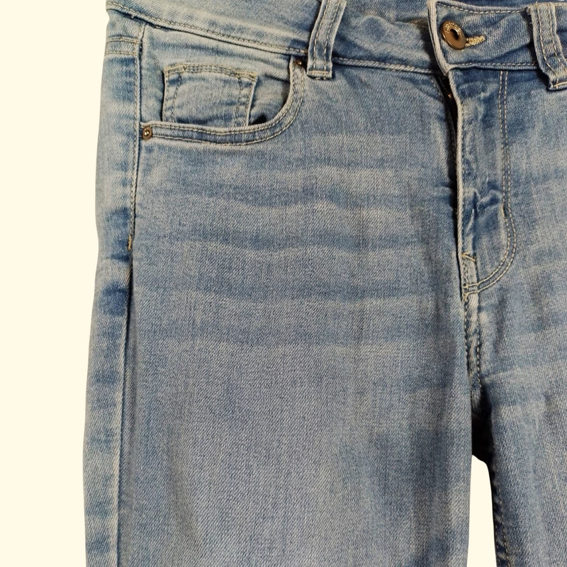 H&M, kék színű, hosszú női farmernadrág, S méret