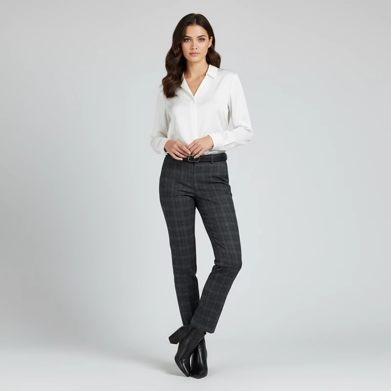 H&M, mintás, hosszú női nadrág, S méret