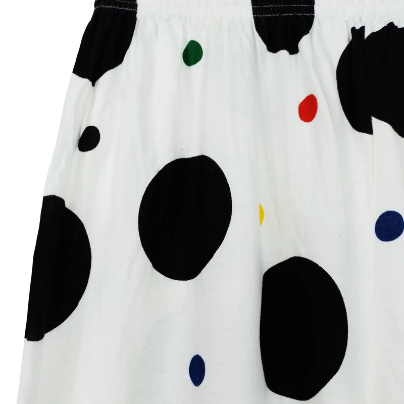 Mintás, hosszú női nadrág, M méret