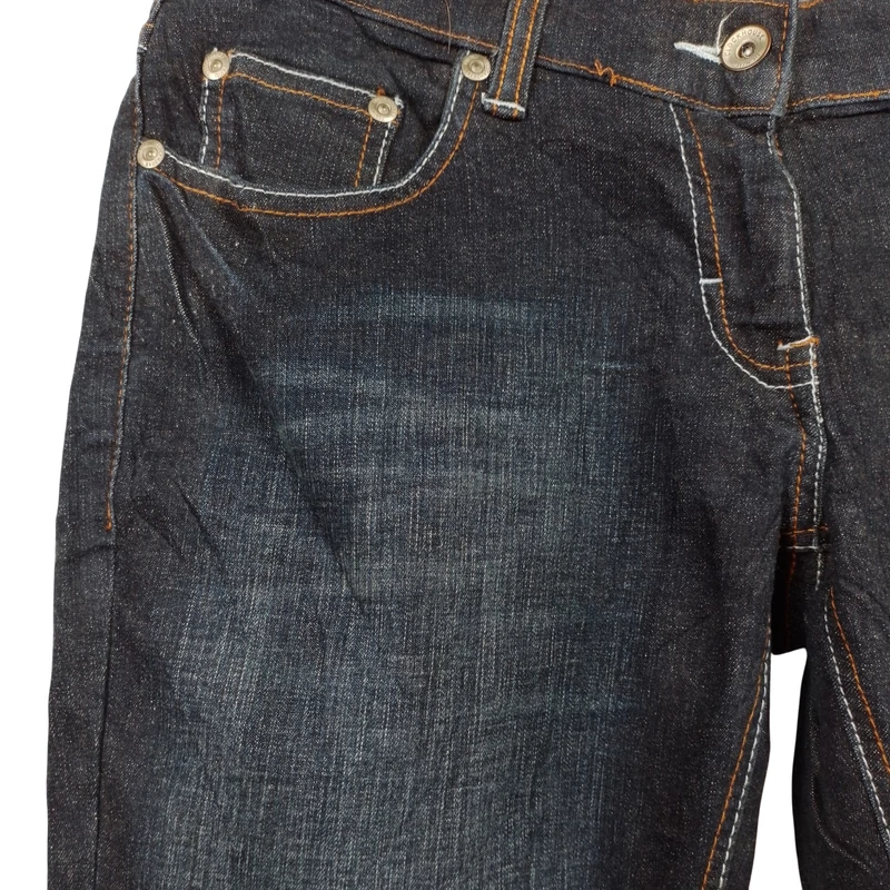 Clockhouse, kék színű, hosszú női farmernadrág, M méret