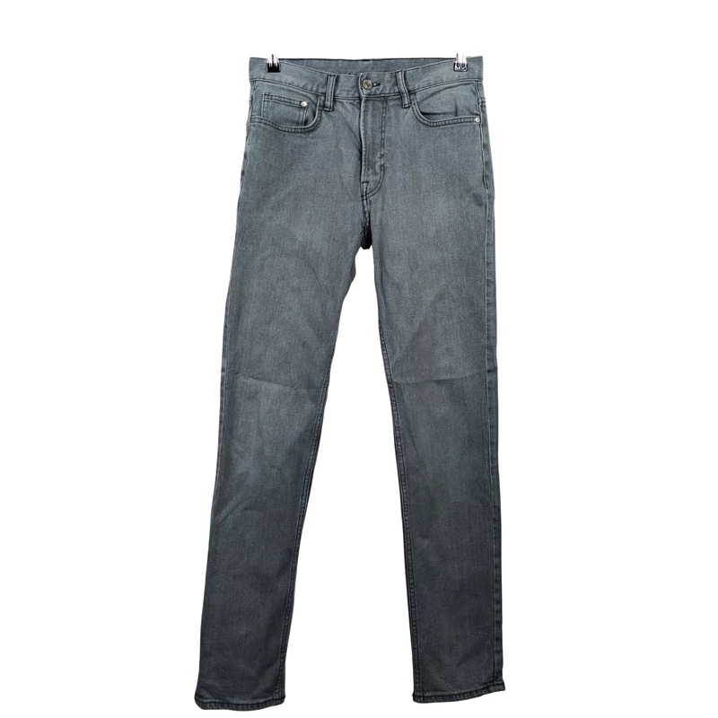 H&M, világosszürke színű, hosszú női farmernadrág, M méret