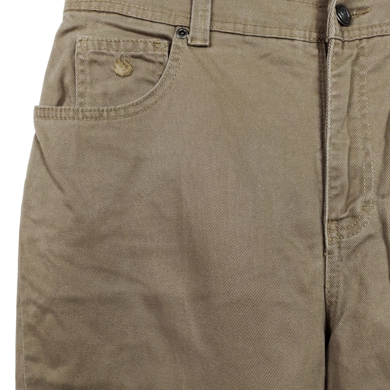 Gloria Vanderbilt, kekibarna színű, hosszú női nadrág, M méret