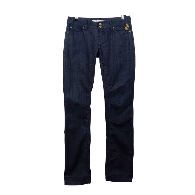 Only, sötétkék színű, hosszú női farmernadrág, L méret