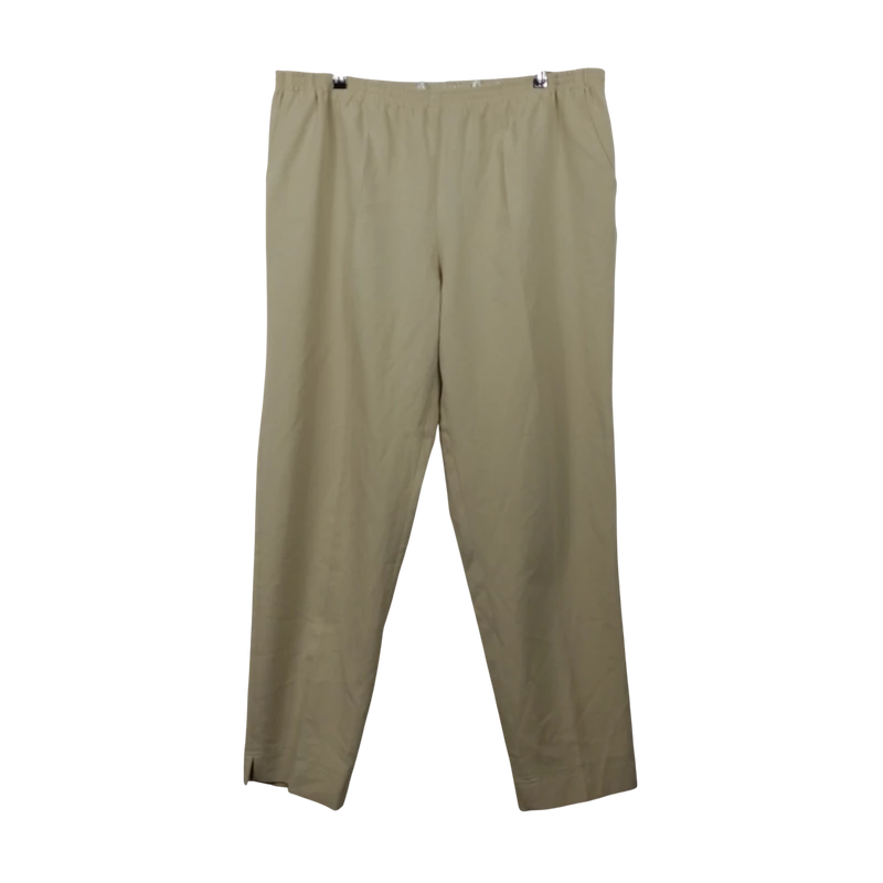 Homokszínű, hosszú női nadrág, 2XL méret