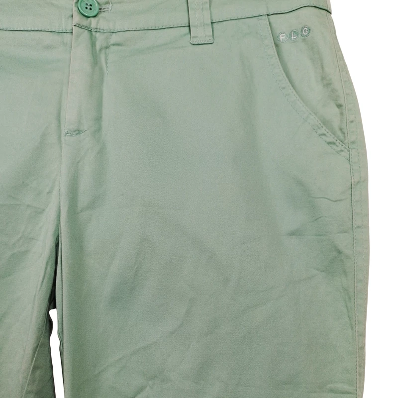 FLG, mentazöld színű, hosszú női nadrág, M méret