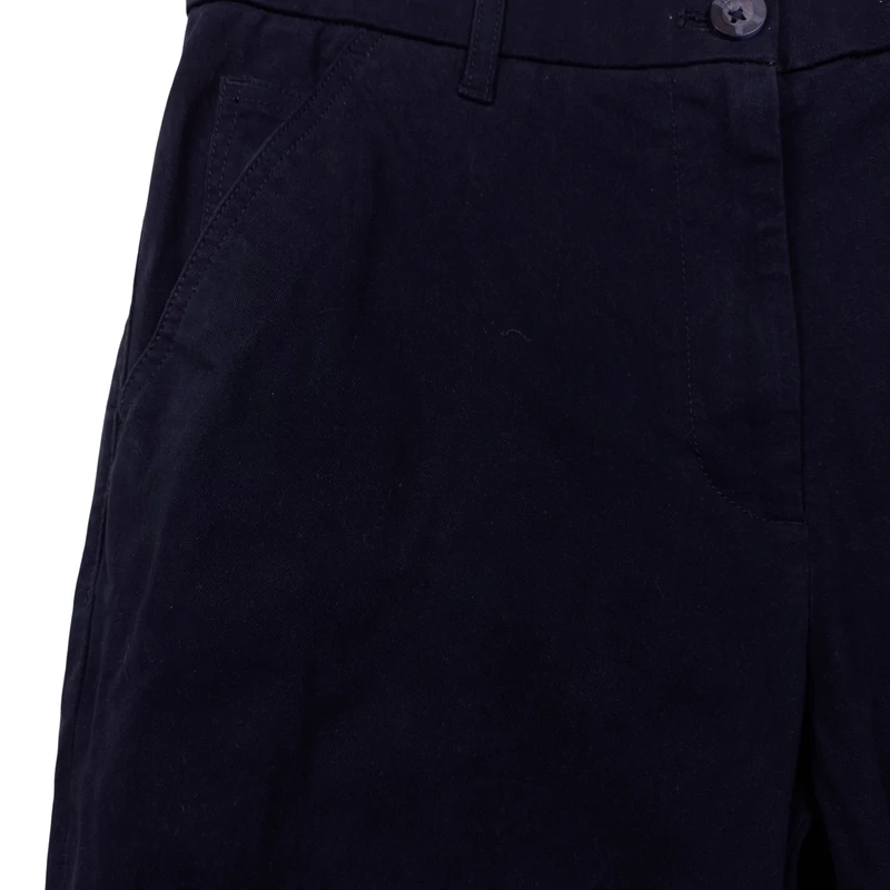 M&S, sötétkék színű, hosszú női nadrág, L méret