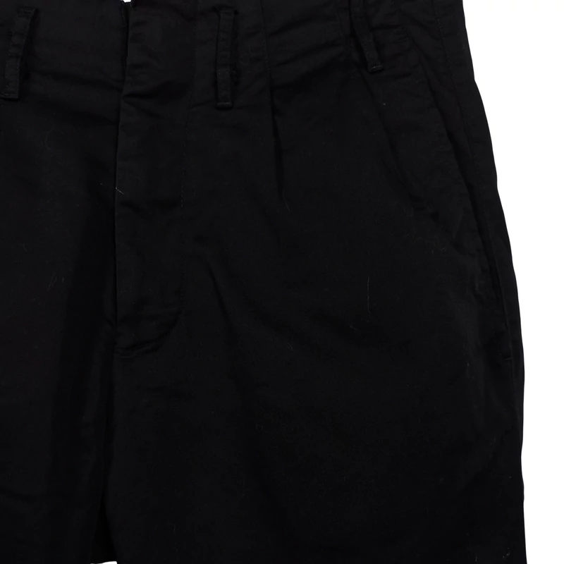 Velour, fekete színű, hosszú női nadrág, L méret