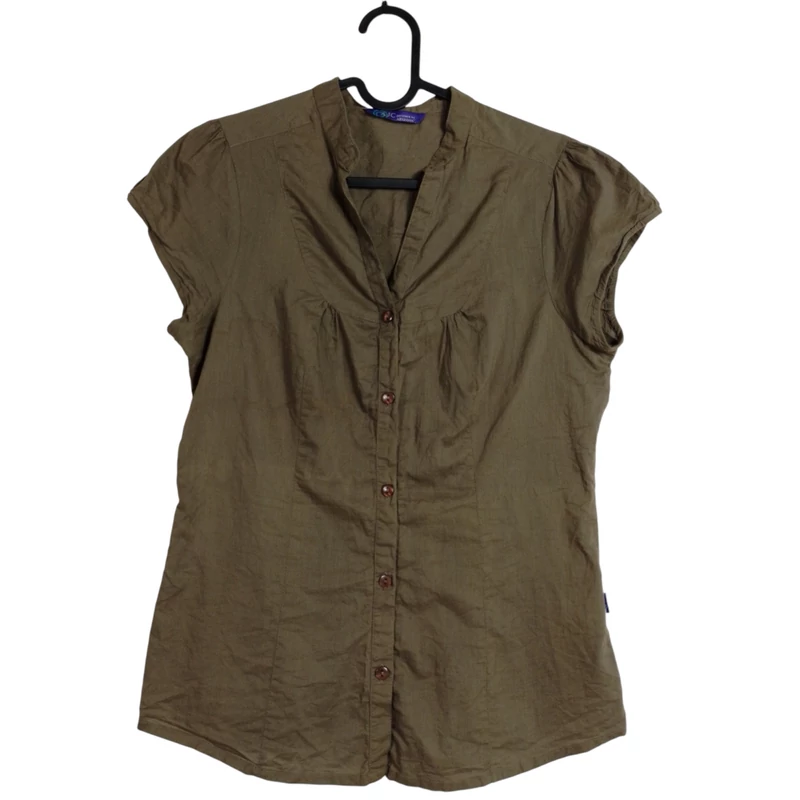 Elején gombos női felső