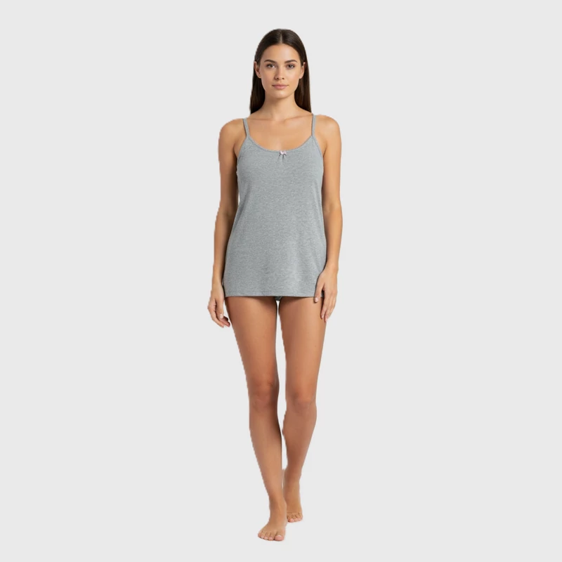 Spagettipántos női felső